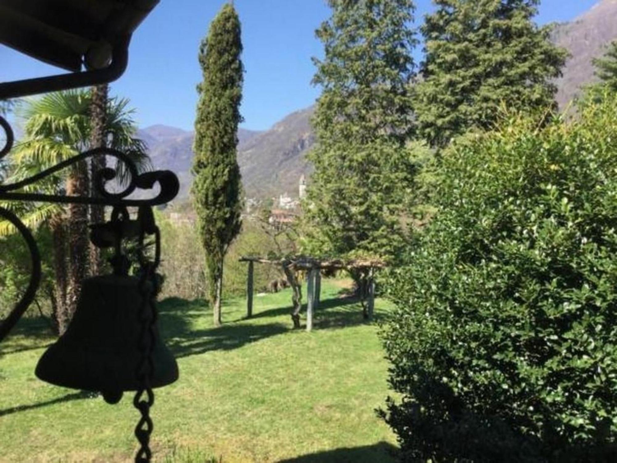"""Casa Elena -Tegna"" Die Ruheoase In Grossem Garten" 외부 사진
