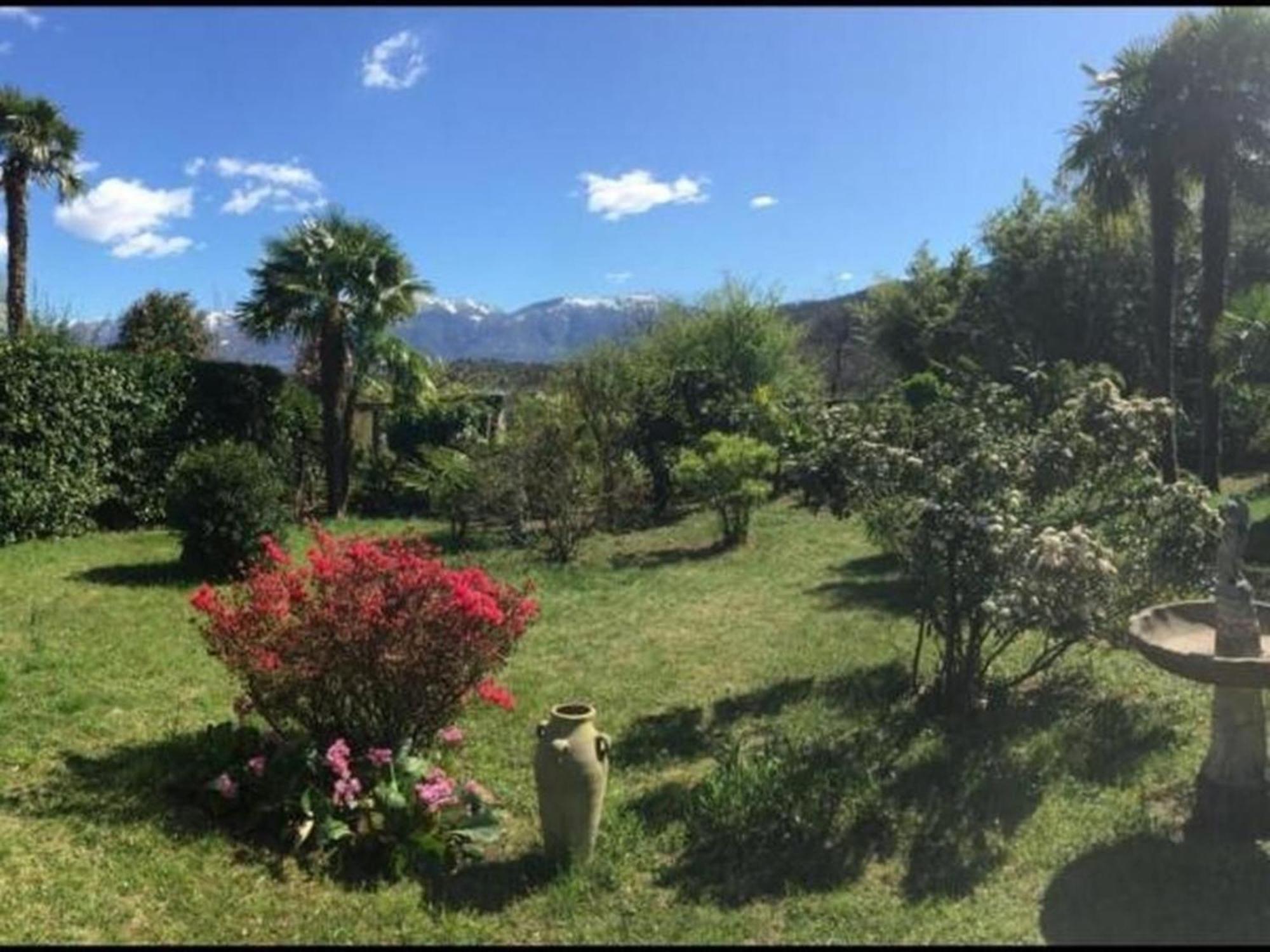 """Casa Elena -Tegna"" Die Ruheoase In Grossem Garten" 외부 사진